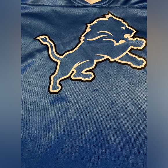 Ladies size small/kids 10-12? Detroit Lions Jersey - Picture 3 of 4